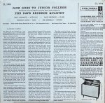 画像2: デイヴ・ブルーベック・カルテット/JAZZ GOES TO JUNIOR COLLEGE (2)