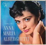 画像1: アナ・マリア・アルバゲッティ/SONGS BY ANNA MARIA ALBERGHETTI (1)