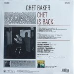 画像2: チェット・バイカー（tp）/CHET IS BACK（EU盤）新品未開封 (2)