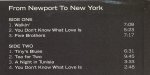 画像3: チェット・バイカー（tp）/FROM NEWPORT TO NEW YORK（EU盤） (3)